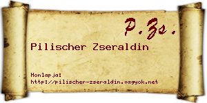 Pilischer Zseraldin névjegykártya